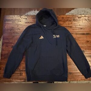 Adidas Berlin 50th marathon anniversary Dark Blue Men's Hoodie